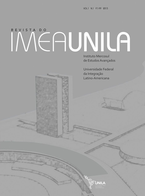 					Visualizar v. 1 n. 1 (2013): Universidade e integração latino-americana
				